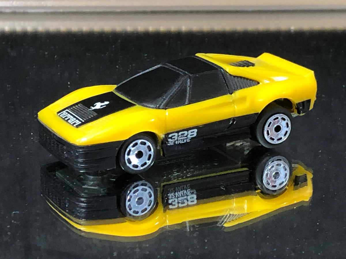 Ferrari 328 GTB Yellow/Black Key Cars by Matchbox 1:61 (2200)(No box)
