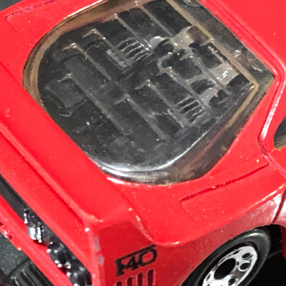 Ferrari F40 Red by Matchbox 1:59 (MB24)(No box)
