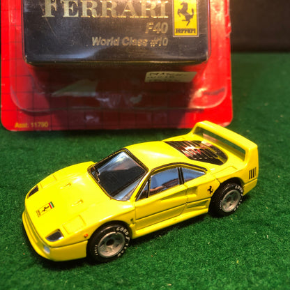 Ferrari F40 Yellow by Matchbox 1:59 (WC10)