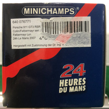 Porsche 911 GT3 RSR 2007 Le Mans N 71 by Minichamps 1:64 (640076771)(Ltd Ed)