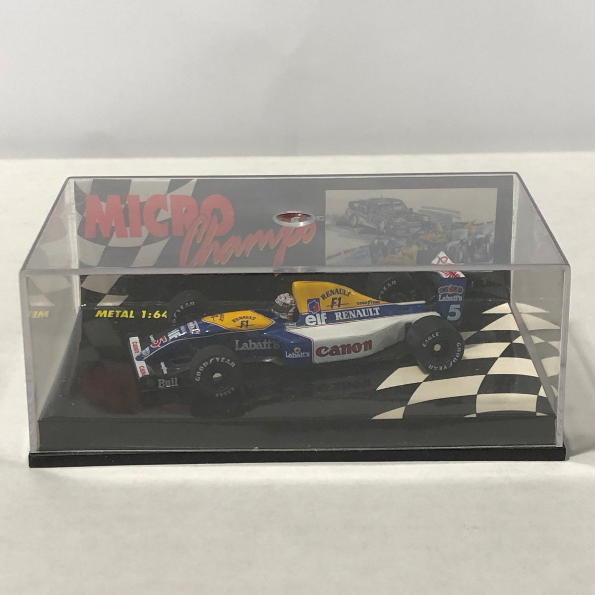 Williams FW14 F1 1991 N 5 N Mansell by Microchamps 1:64 (MCH651302)