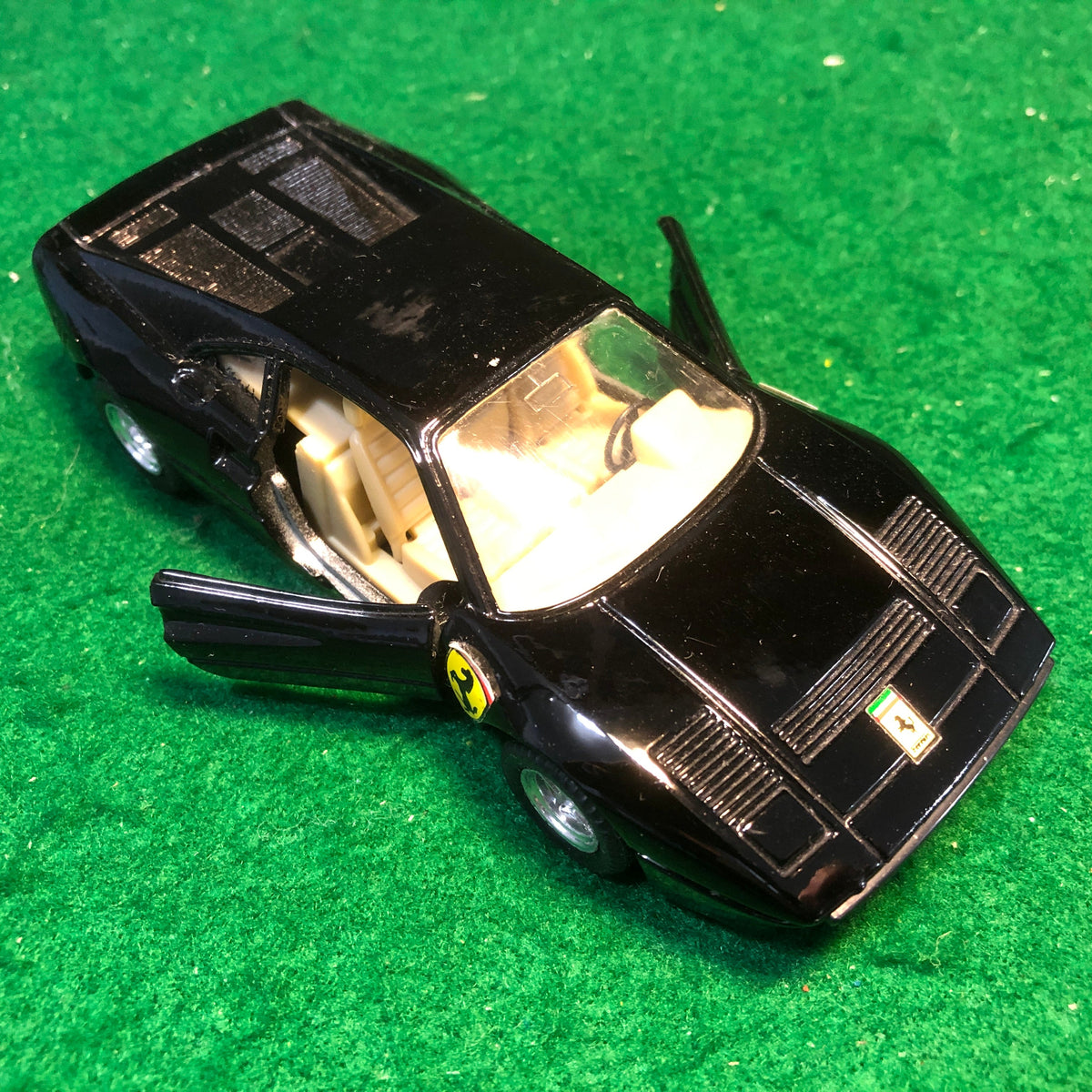 Ferrari 288 GTO Black Motorized by MC Toy 1:39 (No box)