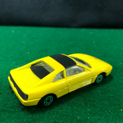 Ferrari 348ts Yellow by MC Toy 1:60 (China)(No box)