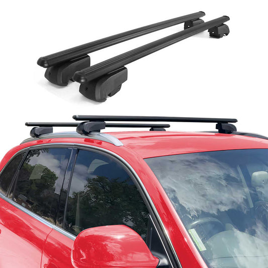 2017-2026 Alfa Romeo Stelvio Roof Rack Cross Bars Black
