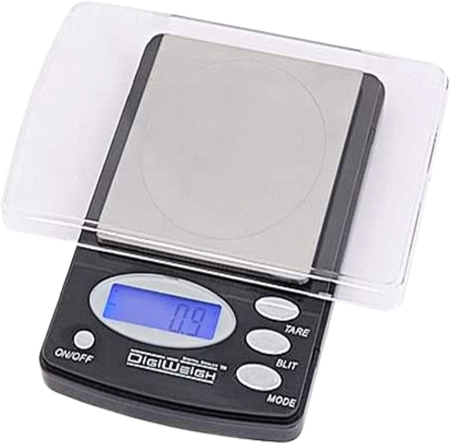 DigiWeigh DW-100AX Präzisions-Digitalwaage – 100 g x 0,01 g | Gramm-, Unzen-, Karat-, Grain-Modi | Labor-, Schmuck-, Wiederlade-, Edelsteinnutzung
