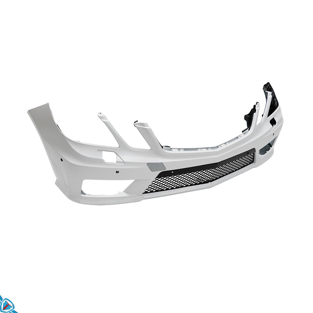2010-2013 Mercedes-Benz E-Class Pre-Facelift (W212) E63 AMG Style Polypropylene Front Bumper Conversion Kit | E3Tuning — photo 3 of 10