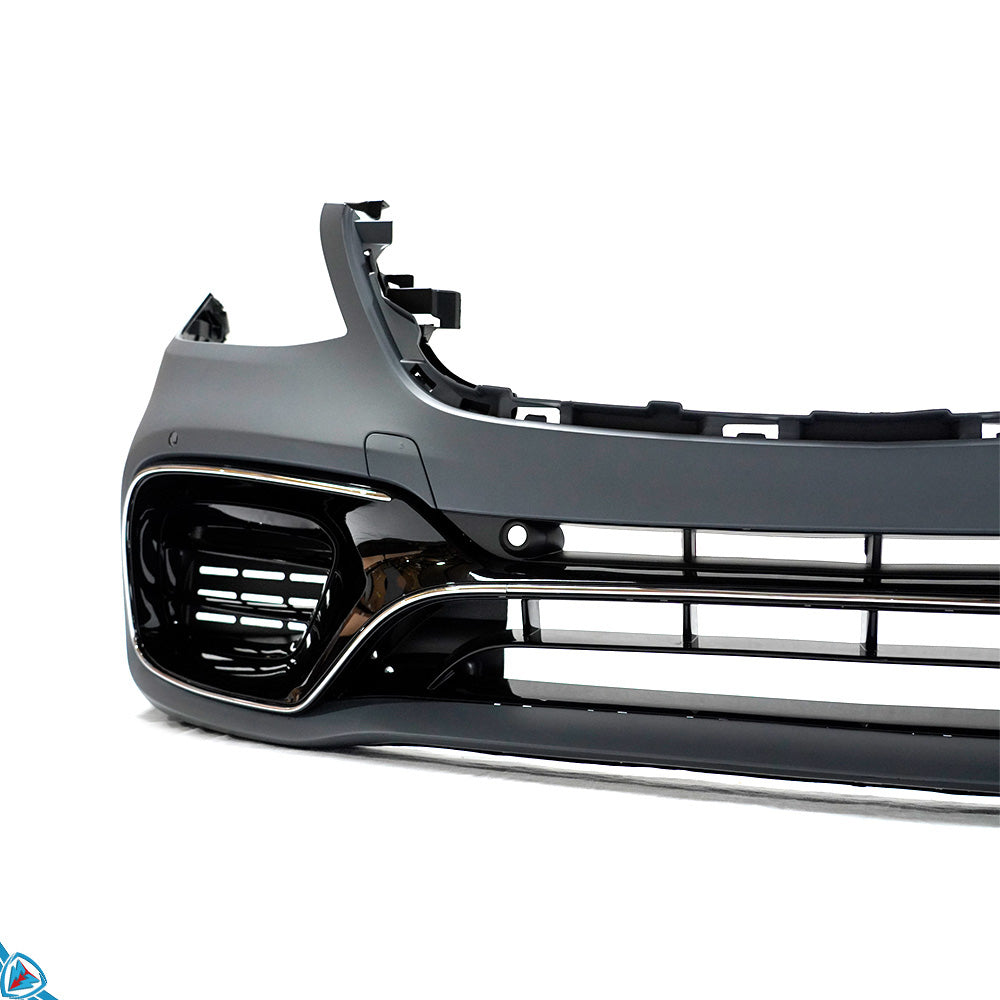2018-2020 Mercedes-Benz S-Class Facelift (W222) S63 AMG Style Polypropylene Front Bumper Conversion Kit | E3Tuning — photo 4 of 10