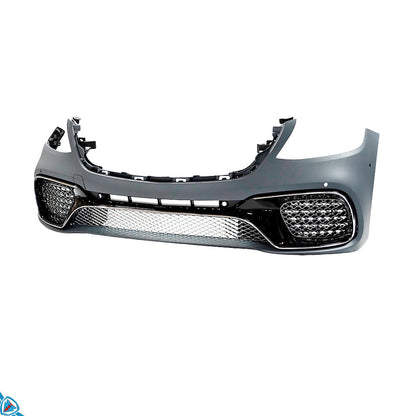 2018-2020 Mercedes-Benz S-Class Facelift (W222) S65 AMG Style Polypropylene Front Bumper Conversion Kit | E3Tuning — photo 1 of 10
