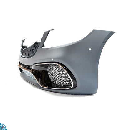 2018-2020 Mercedes-Benz S-Class Facelift (W222) S65 AMG Style Polypropylene Front Bumper Conversion Kit | E3Tuning — photo 3 of 10