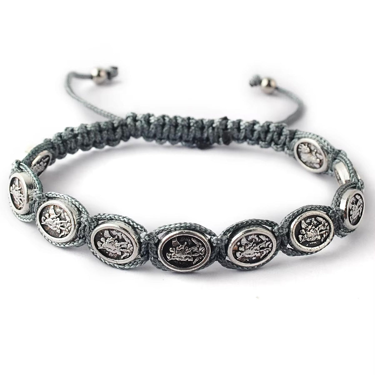 St. Michael Bracelet - Grey