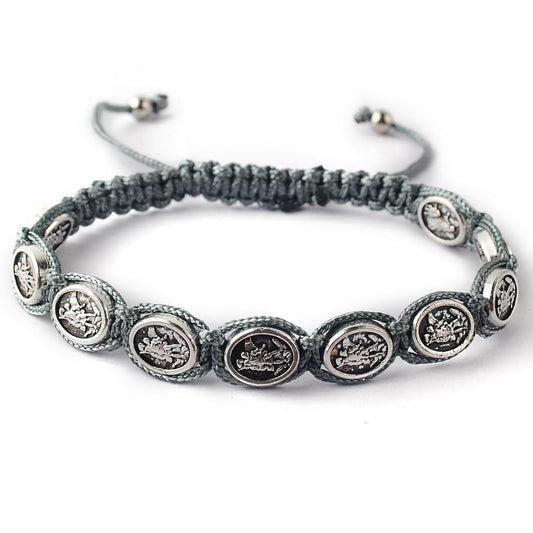 St. Michael Bracelet - Grey