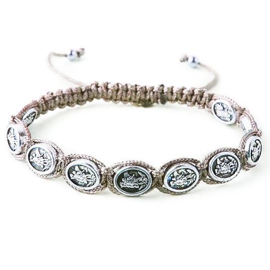St. Michael Bracelet - Tan
