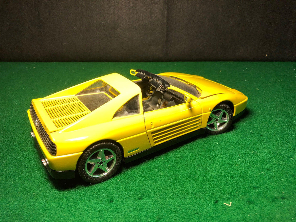 Ferrari 348 ts Yellow by Mira 1:18 (6102)(No box)