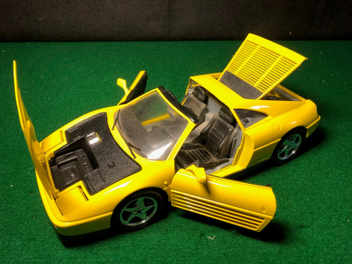 Ferrari 348 ts Yellow by Mira 1:18 (6102)(No box)