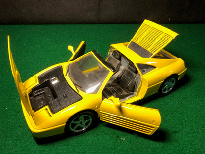 Ferrari 348 ts Yellow by Mira 1:18 (6102)(No box)