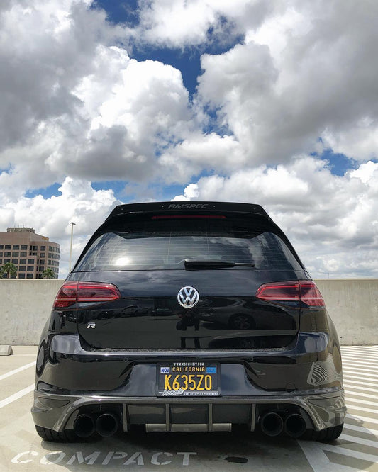 Spoiler Extension – Volkswagen Golf R (Mk7, 2014-2021) — photo 2 of 6