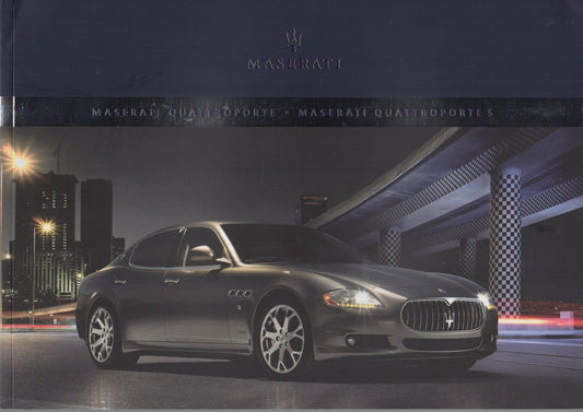 Maserati Quattroporte / Quattroporte S Deluxe Brochure