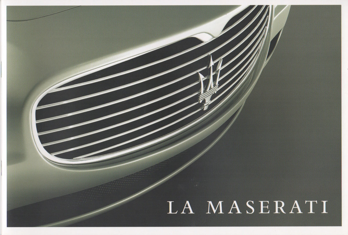 La Maserati 2003 Brochure (M44/03)