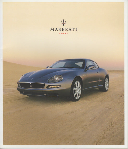 Maserati Coupe Deluxe Brochure (M36/03)