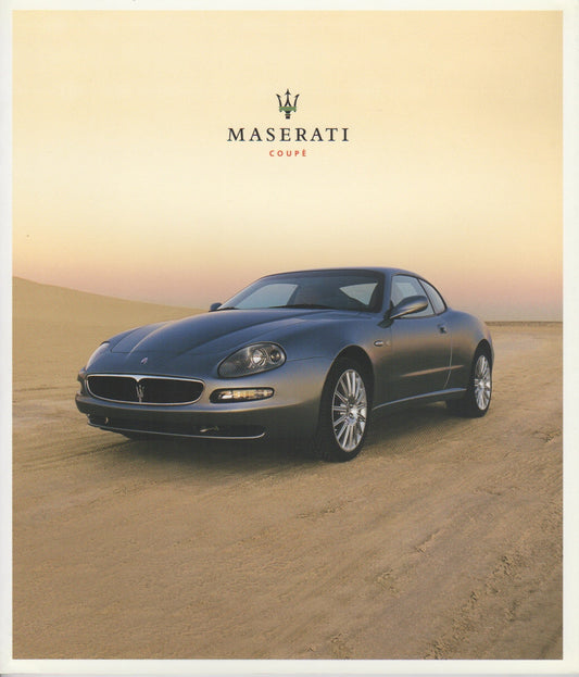 Maserati Coupe Deluxe Brochure (M07/03)
