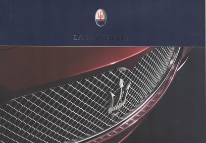 Maserati Press Kit 2006 Detroit NAIAS