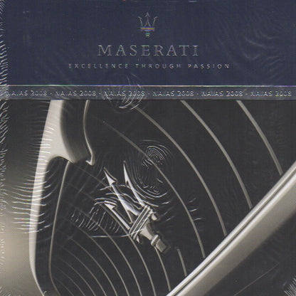 Maserati Press Kit 2008 Detroit NAIAS