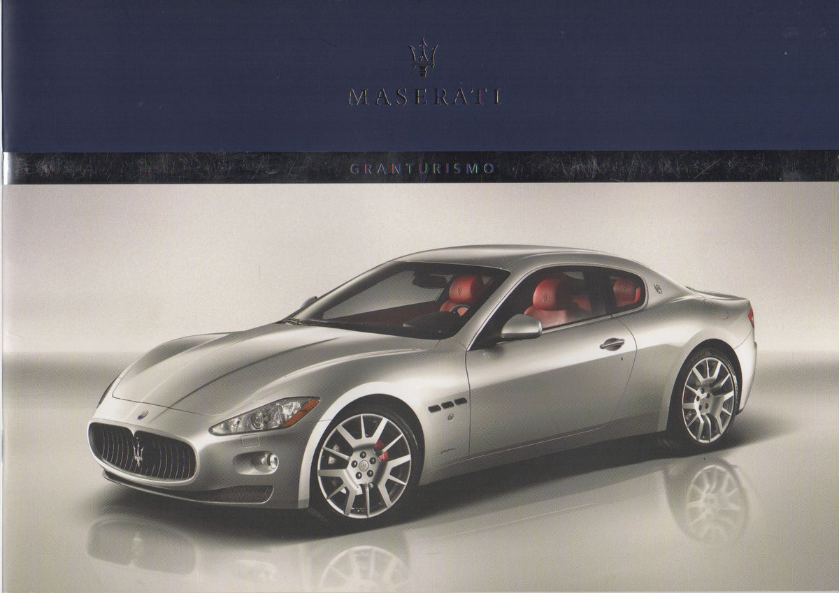 Maserati GranTurismo Deluxe Brochure (2007)