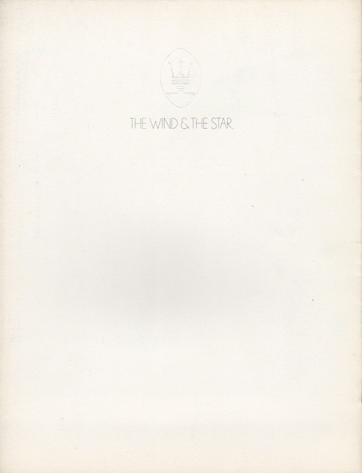 Maserati Bora & Maserati Merak Brochure