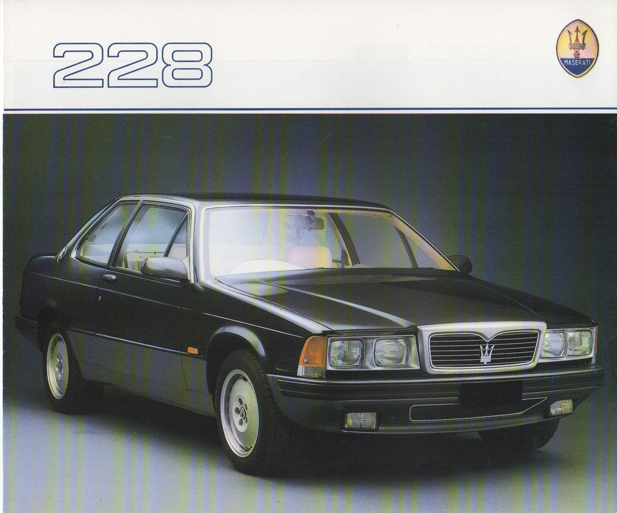 Maserati 228 Brochure (V360)