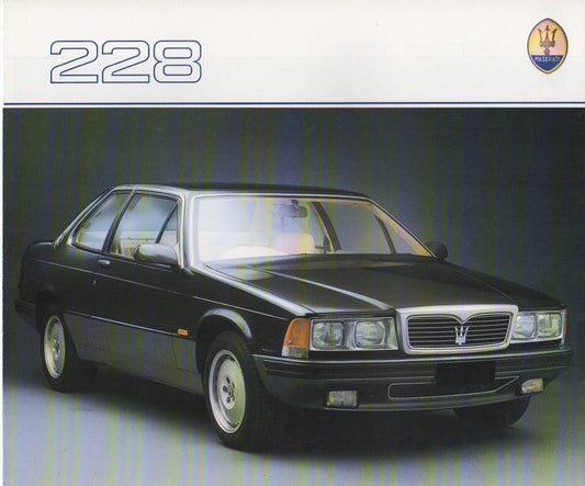 Maserati 228 Brochure (V360)
