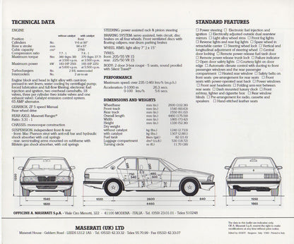 Maserati 228 Brochure (V360)