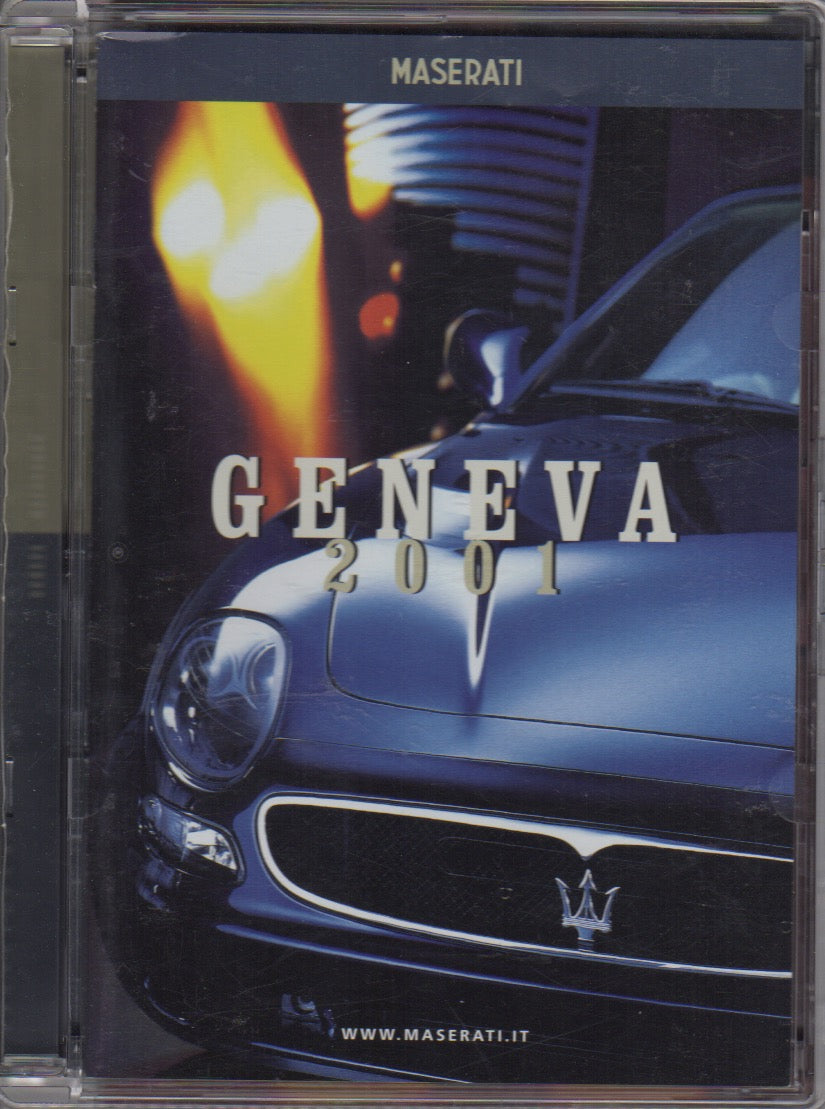 Maserati Press Kit 2001 Geneva