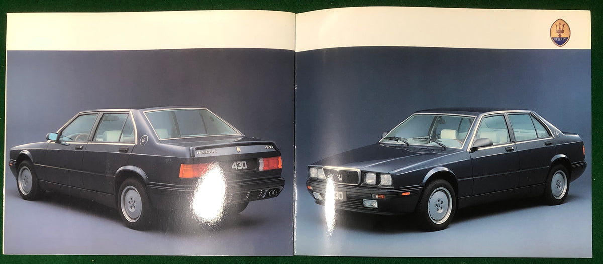Maserati 430 Brochure (AA048)