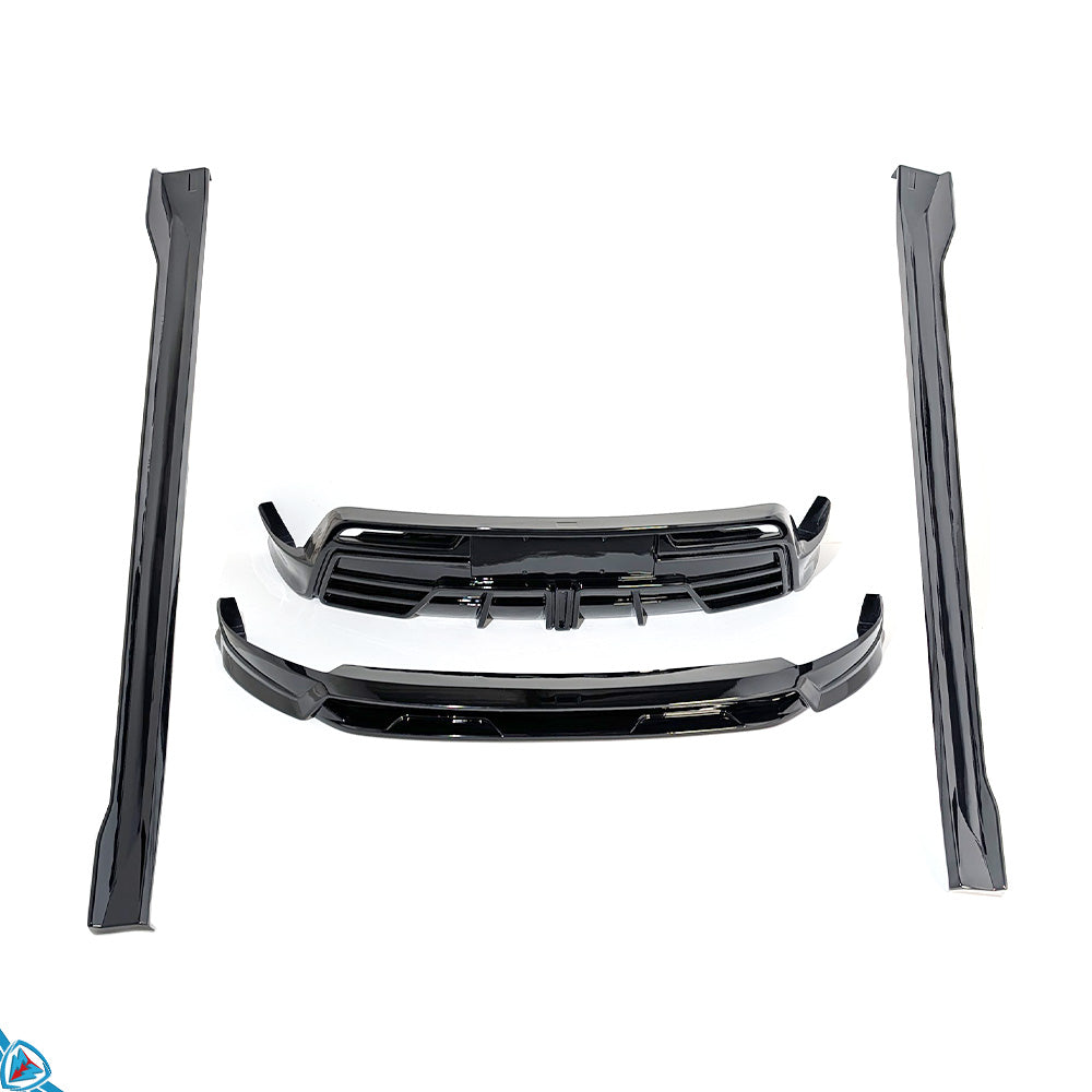 2025+ Tesla Model Y (Juniper) Aero Style Gloss Black ABS Body Kit | DRAC — photo 4 of 10