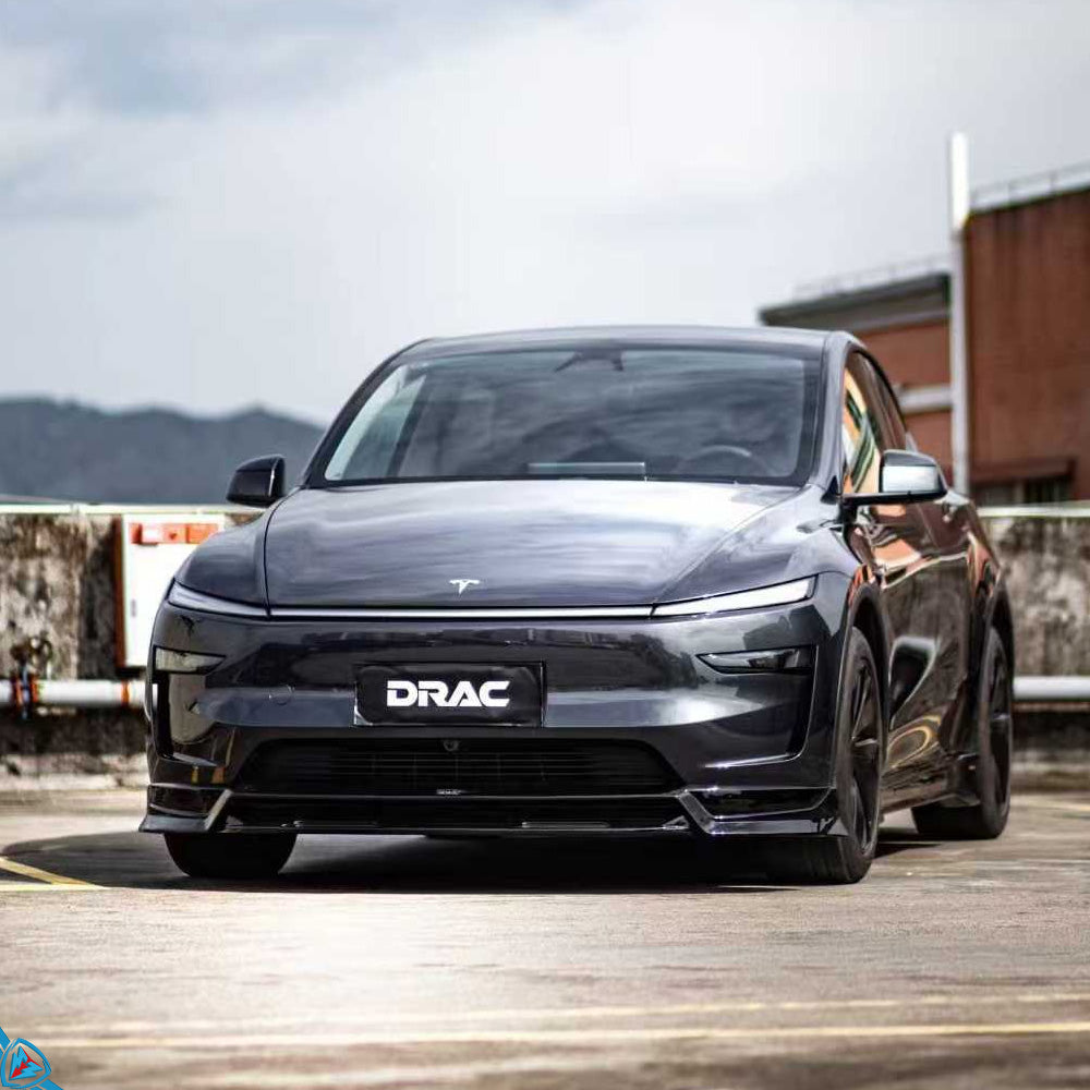 2025+ Tesla Model Y (Juniper) Aero Style Gloss Black ABS Body Kit | DRAC — photo 1 of 10