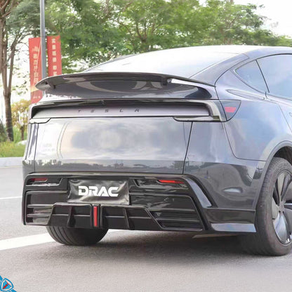 2025+ Tesla Model Y (Juniper) Aero Style Gloss Black ABS Body Kit | DRAC — photo 5 of 10