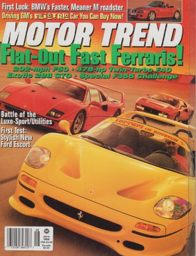 Motor Trend Magazine 1996/06