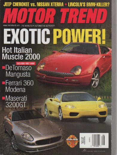 Motor Trend Magazine 1999/08