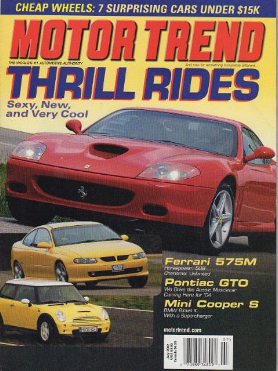 Motor Trend Magazine 2002/07