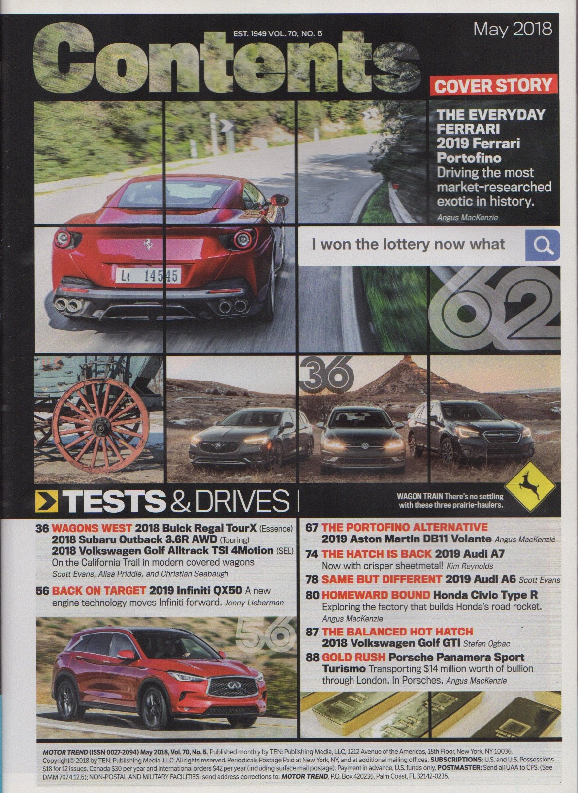 Motor Trend Magazine 2018/05