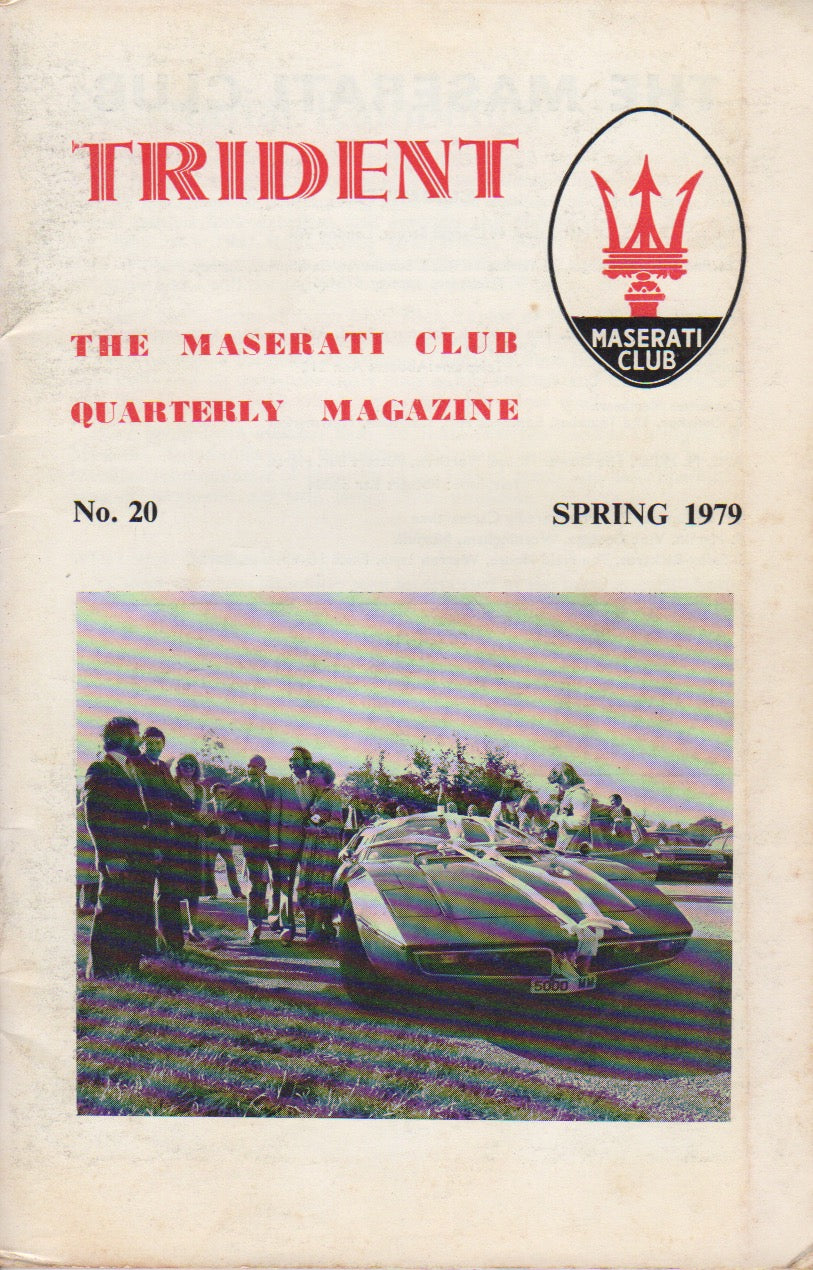Trident - The Maserati Club UK Magazine No. 20