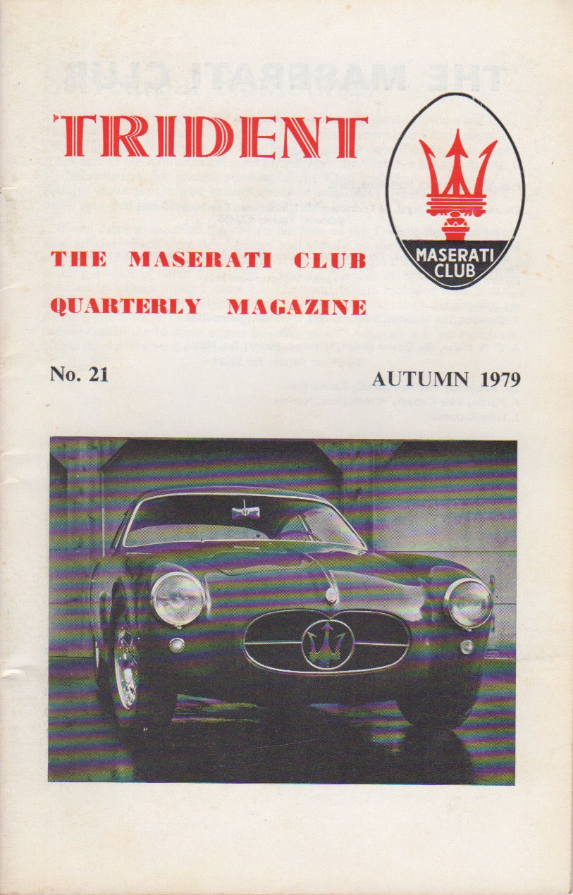 Trident - The Maserati Club UK Magazine No. 21