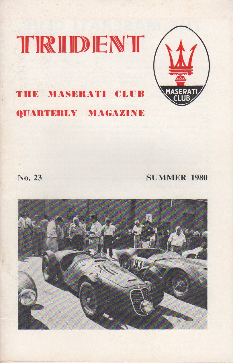 Trident - The Maserati Club UK Magazine No. 23