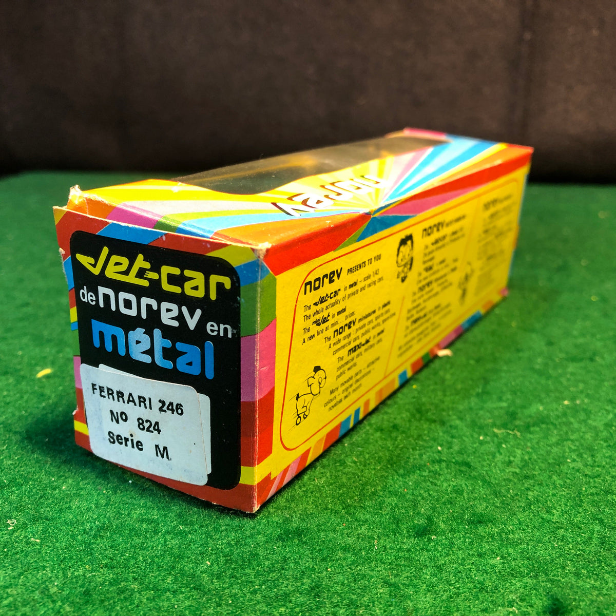 Ferrari 246 GTS Dino Metallic Green N 148 by Norev 1:43 (824)