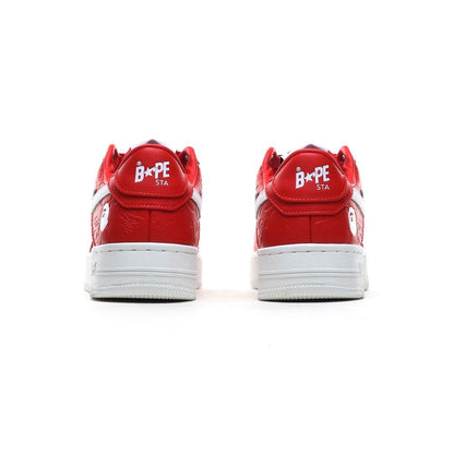 A Bathing Ape Bape Sta #3 'Red White'