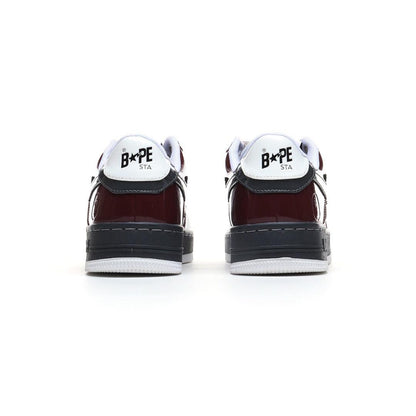 A Bathing Ape Bape Sta 'Nostalgic Burgundy Grey'