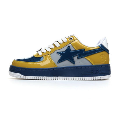 A Bathing Ape Bape Sta 'Nostalgic Blue Yellow'