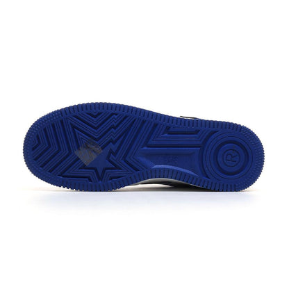 A Bathing Ape Bape Sta Patent Leather 'White Blue'
