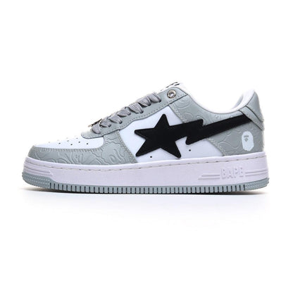 A Bathing Ape Bape Sta Low 'Grey Black'