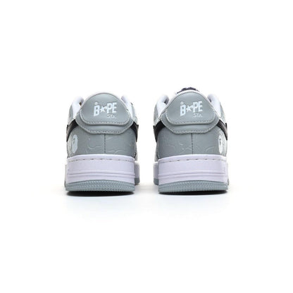 A Bathing Ape Bape Sta Low 'Grey Black'
